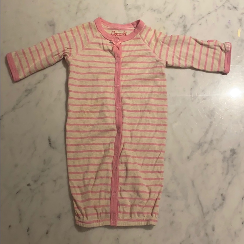 Coccoli baby girl gown/pajama